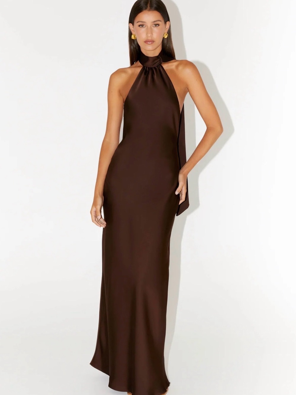 Keena Scarf Maxi Dress